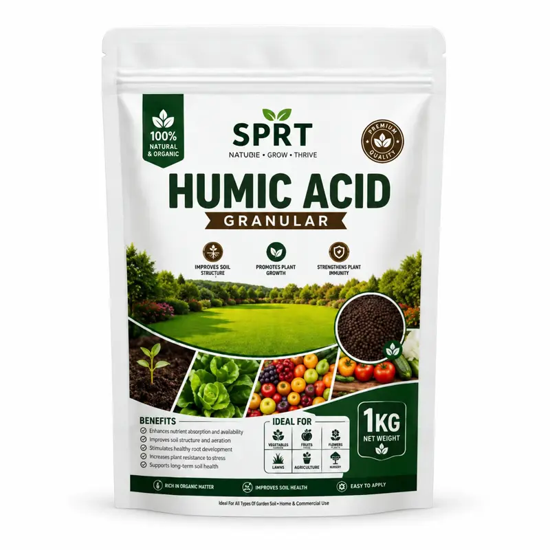 SPRT Humic Acid Granular 1kg product pouch